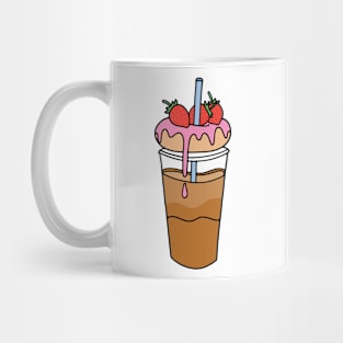 Donut and Coffee Cup Mug